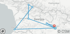  Georgien Privatreise - 11 Tage - 8 Destinationen 