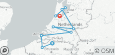  Tulips &amp; Windmills (2025) (Amsterdam to Antwerp, 2025) - 10 destinations 