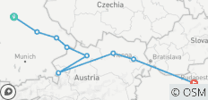  Grand Christmas &amp; New Year\'s (2025) (Nuremberg to Budapest, 2025) - 9 destinations 