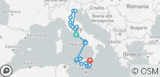  Rondreis door Italië – onmisbaar – 18 dagen - 26 bestemmingen 