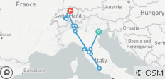  15 Day Highlights of Italy &amp; Switzerland Tour Package - 15 destinations 