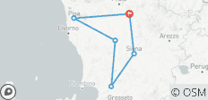  5 Day Tuscan Food &amp; Wine Tour Package - 6 destinations 