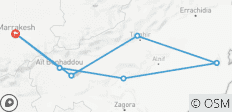  Marrakesch: Souks &amp; Sanddünen Rundreise - 9 Tage - 7 Destinationen 