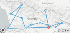  Tale of Georgia - 16 destinations 