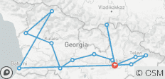  Conte de la Géorgie - 16 destinations 