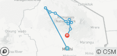  Ascension du Kilimandjaro par la route de Lemosho 10 jours (tous les hébergements et transports sont inclus) - 10 destinations 