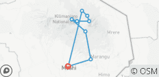  Ascension du Kilimandjaro par la voie de Rongai - 9 jours - 9 destinations 