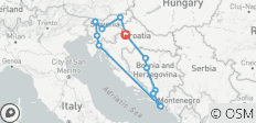  9 Days In Zagreb, Sarajevo, Dubrovnik, Split, Opatija and Ljubljana. - 14 destinations 