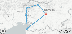  7 Days in Liubliana, Postojna, Piran, Gorizka Brda, Soca Valley and Bled. - 8 destinations 