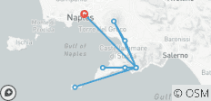  Repas et randonnées sur la côte amalfitaine, excursion en petit groupe - 12 destinations 