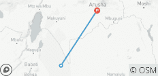  Circuito de un día al Parque Nacional de Tarangire - 3 destinos 