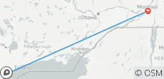  Séjour dans les villes de l\'Est du Canada : Toronto et Montréal - 2 destinations 