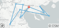  Les trésors de la Grèce du Nord - Circuit de 8 jours - 11 destinations 