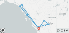  【Alaska】 Aventure de 16 jours dans les Rocheuses canadiennes et en Alaska (Baie des Glaciers) - 11 destinations 