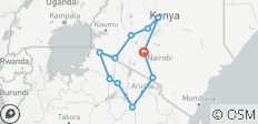  Safari de migration dans le Mara, le Cratère et le Serengeti en Afrique de l\'Est - 11 destinations 