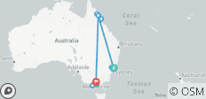  Aussie Icons Fly Stay Tour - 12 destinations 