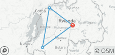  8 days Rwanda Primates Safari - 4 destinations 