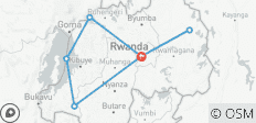  10 days Classic Rwanda Safari - 7 destinations 