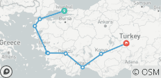  11 jours à Istanbul, Antalya, Pamukkale, Kusadasi et Cappadoce - 10 destinations 