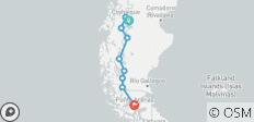  Mietwagenrundreise Carretera Austral &amp; Ruta 40 - 9 Destinationen 