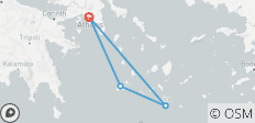  7 Days Athens, Milos and Santorini. - 4 destinations 