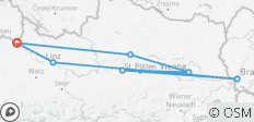  Donau Kurz-Kreuzfahrt Städte &amp; Natur 2024 - 7 Destinationen 