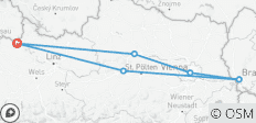  Donau kerstdroom 2024 - 6 bestemmingen 