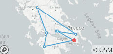  SELF DRIVE 9 Days Classical Tour And North Of Greece. - 8 destinations 