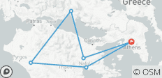  Klassieke rondreis in Griekenland – 7 dagen - 6 bestemmingen 