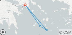  7 jours à Athènes, Folegandros et Santorin. - 4 destinations 