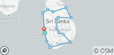  Excursión a la Costa Este: Expedición Aventura Sri Lanka - 16 destinos 