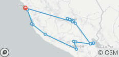  Peru Hoogtepunten van het Zuiden - 24 bestemmingen 
