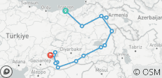  Private 12-Day Eastern Turkey Odyssey: Trabzon, Kars &amp; Ani, Mount Ararat, Lake Van, Mardin &amp; Mount Nemrut - 18 destinations 