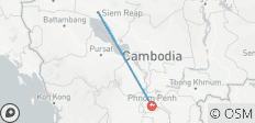  Exploration Journey in Siem Reap and Phnom Penh 4 Days/3Nights - 2 destinations 