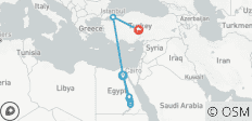  13 Days Fantastic Egypt &amp; Turkey. - 13 destinations 