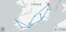  5-Day Ireland\'s South−East from Dublin - 17 destinations 