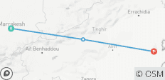  3 dagen Rondreis door van Marrakech naar Merzouga woestijn - 3 bestemmingen 