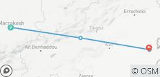 4 dagen Rondreis door van Marrakech naar Sahara woestijn - 4 bestemmingen 