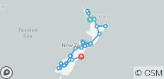  New Zealand Expedition - 23 days - 32 destinations 