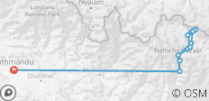  Trek de luxe au camp de base de l\'Everest - 14 jours - 14 destinations 
