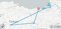  Private 6-Day Two-Country Black Sea: Batumi, Artvin, Ayder &amp; Uzungöl (Georgia to Turkey) - 10 destinations 