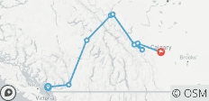  6-Day Canadian Rockies Tour from Vancouver: Banff, Jasper, Yoho &amp; Iconic Lakes - 9 destinations 