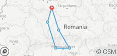  Las mejores rutas en moto por Rumanía - 3 días en moto por Transilvania - 6 destinos 