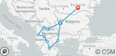  Grote ontdekkingstocht van Sofia naar Boekarest - 11 bestemmingen 