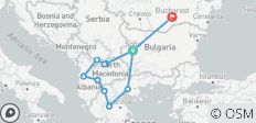  Sofia to Bucharest Grand Discovery Tour - Small Group Tour - 11 destinations 