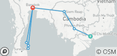  Cambodja &amp; de Thaise eilanden – de oostkust - 8 bestemmingen 