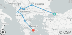  D\'Istanbul à Athènes : Expédition Capitales et Culture 1 VOL INCLUS - Circuit en petit groupe - 10 destinations 