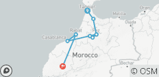  Marokkanische Städte: Tanger bis Marrakesch - 9 Destinationen 