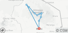  8 dagen Klimmen via Lemosho Route + 2 Hotelovernachtingen - 10 bestemmingen 