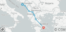  Dubrovnik to Athens: Timeless Treasures Tour - Small Group Tour - 7 destinations 